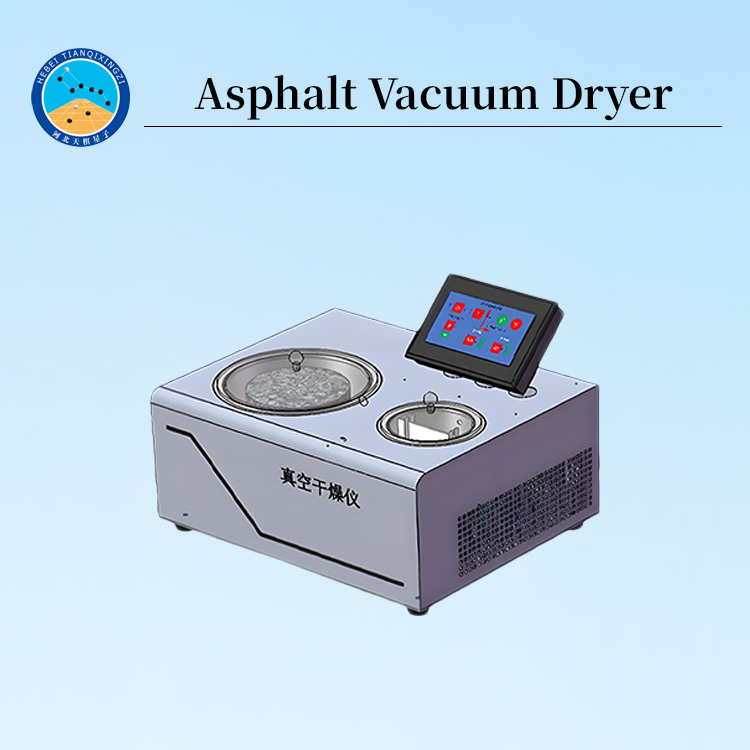 Asphalt samples vacuum drying device