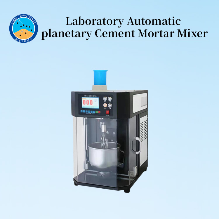 Laboratory Fully Automatic planetary Cement Mortar Mixer