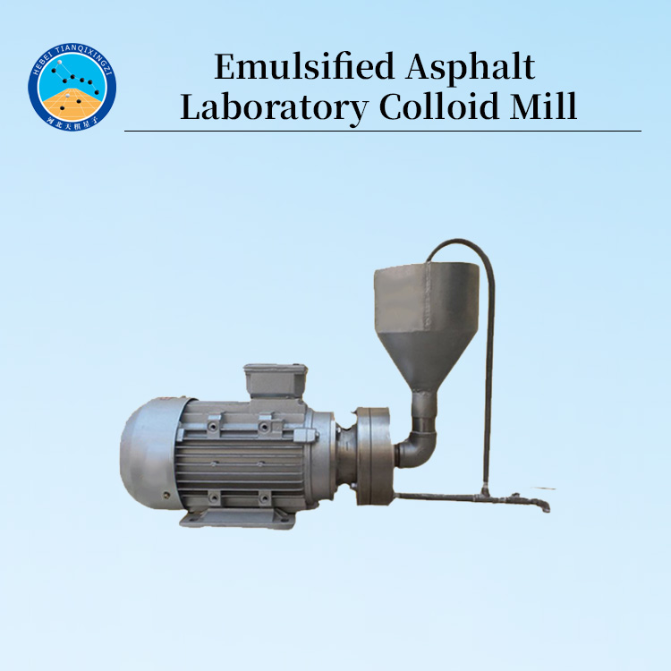Emulsified Asphalt Laboratory Colloid Mill