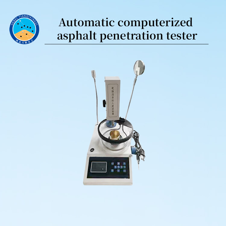 Automatic Computerized Asphalt Penetration Tester for Bitumen Testing