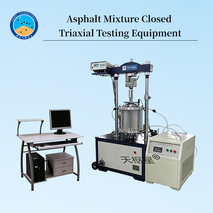 Asphalt Mixture Closed Triaxial Testing Equipment