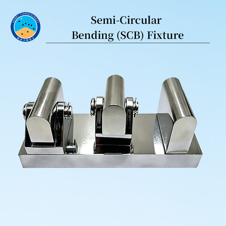 Semi-Circular Bending (SCB) Fixture for Asphalt Mixture