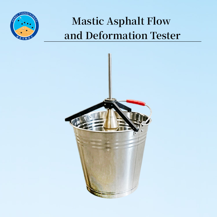 Mastic Asphalt Flow and Deformation Tester