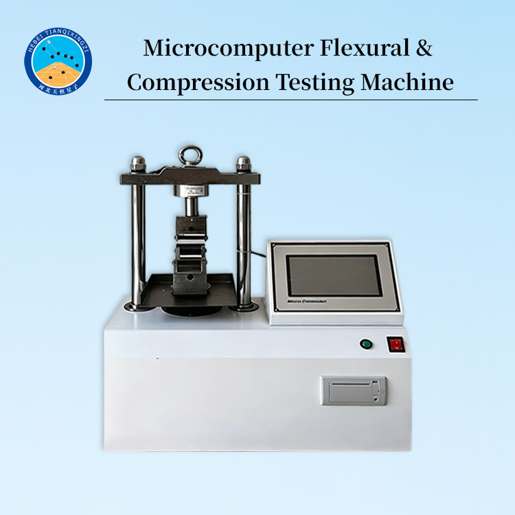 Microcomputer Flexural & Compression Testing Machine