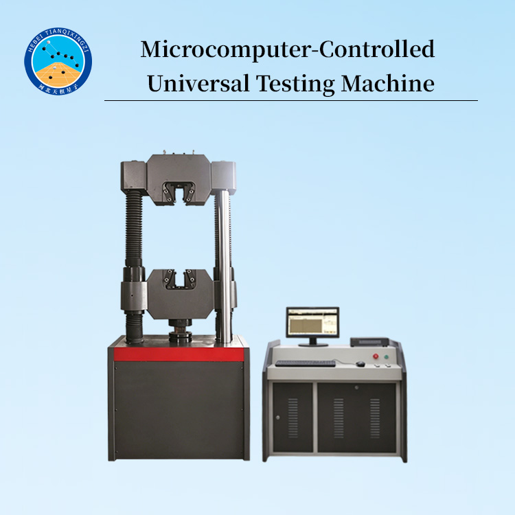 Microcomputer-Controlled Universal Testing Machine