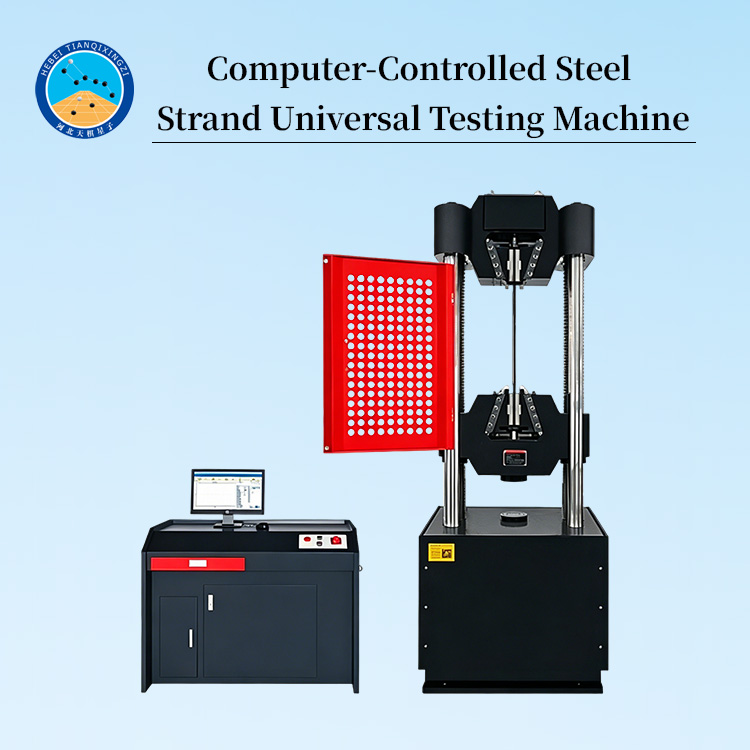 Computer-Controlled Steel Strand Universal Testing Machine