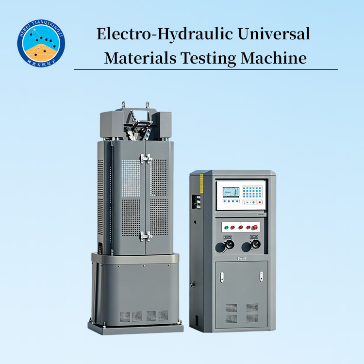 Electro-Hydraulic Universal Materials Testing Machine