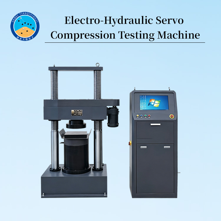 Electro-Hydraulic Servo Compression Testing Machine