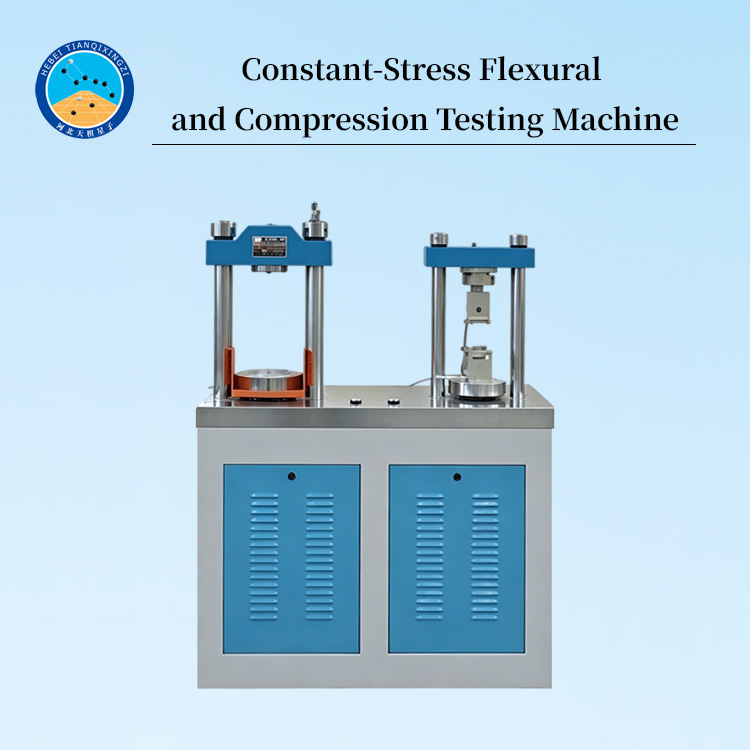 Constant-Stress Flexural and Compression Testing Machine