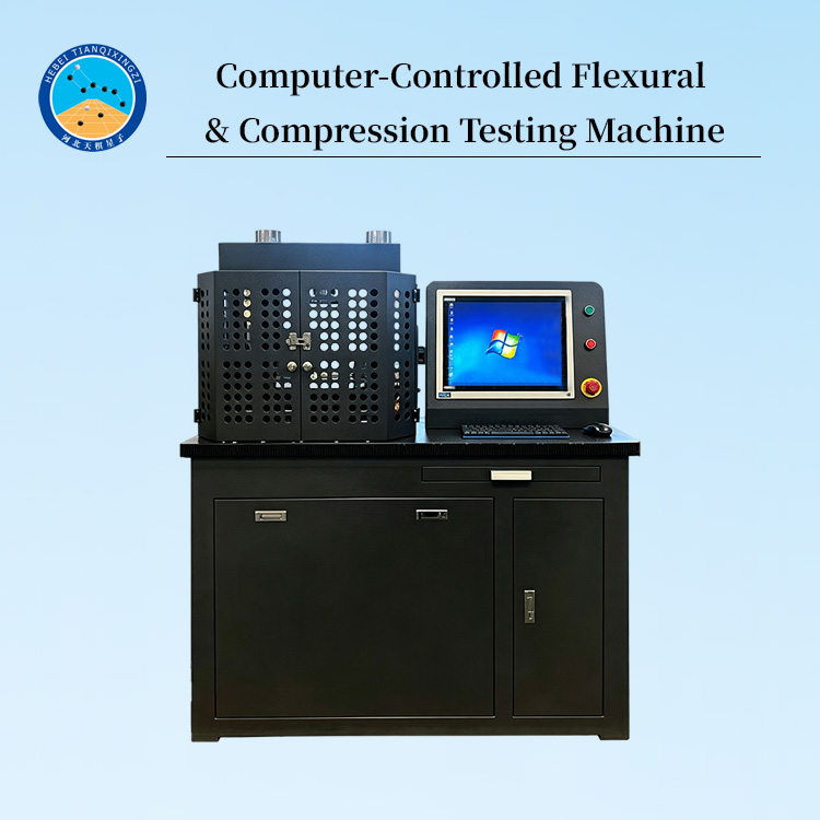 Computer-Controlled Flexural & Compression Testing Machine