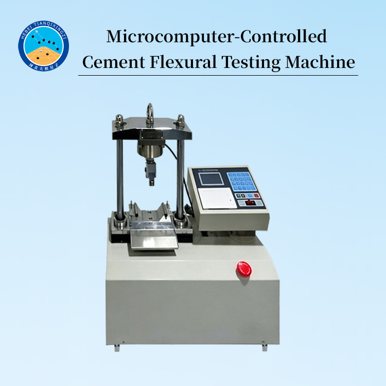 Microcomputer-Controlled Cement Flexural Testing Machine