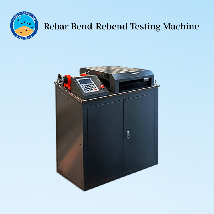 Fully Automatic Rebar Bend-Rebend Testing Machine