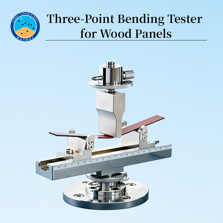 Three-Point Bending Testing Machine for Wood-Based Panels