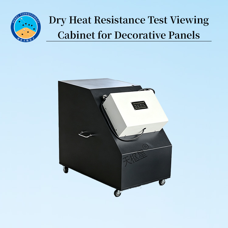 Dry Heat Resistance Test Viewing Cabinet for Decorative Panels
