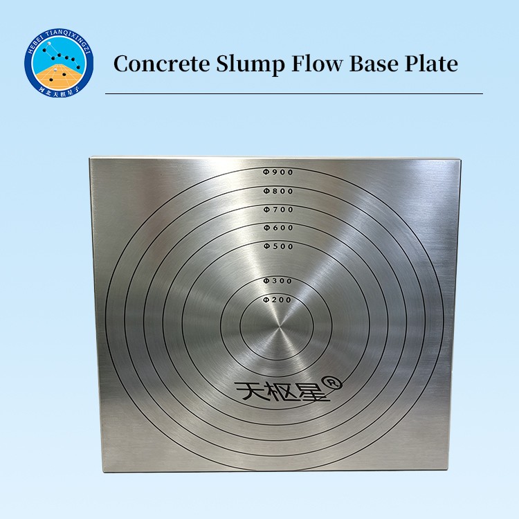 Concrete Slump Flow Base Plate