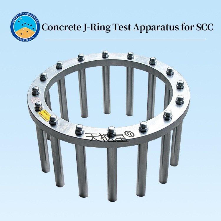 Concrete J-Ring Test Apparatus for SCC