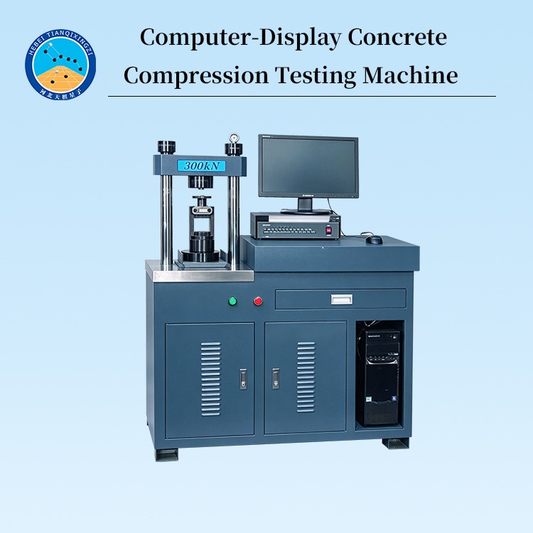 Computer-Display Concrete Compression Testing Machine